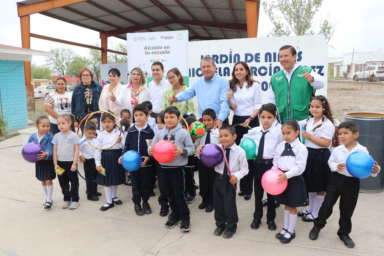Anuncia Ríos inversión de 15.4 mdp para escuelas