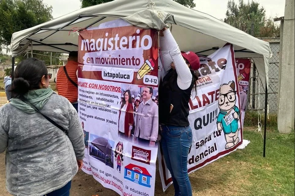 Usa SNTE acto oficial para afiliar a Morena