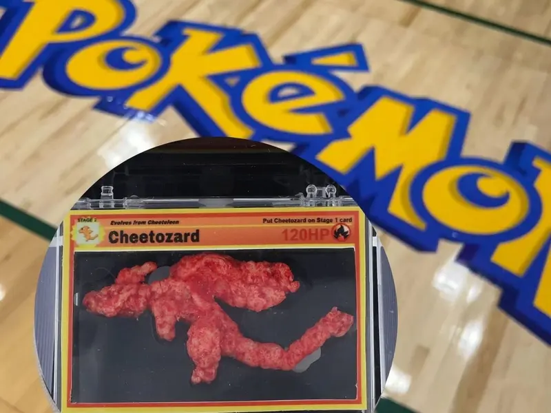 Cheeto con forma de Charizard se vendió por más de 87 mil dólares