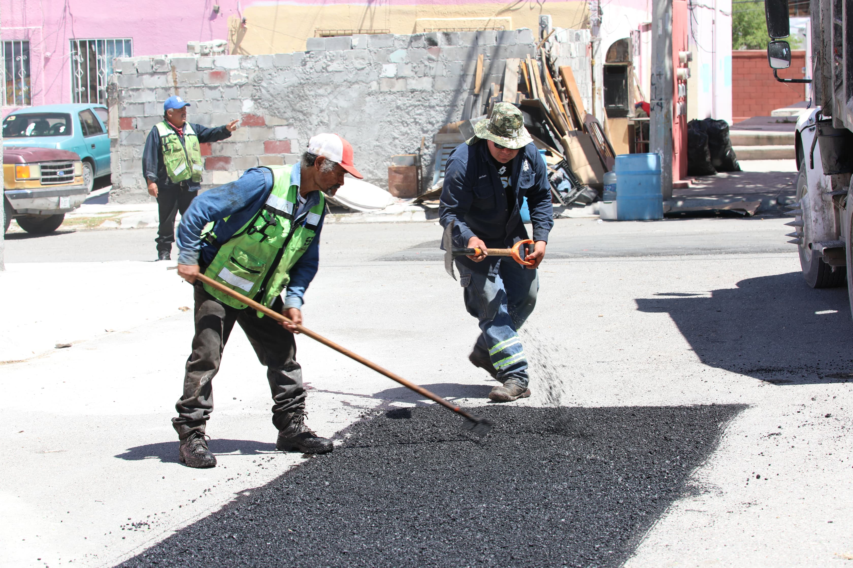 Continúan trabajos integrales en La Herradura