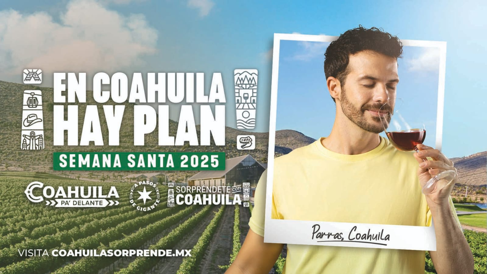COAHUILA PREPARADO PARA RECIBIR AL TURISMO EN SEMANA SANTA