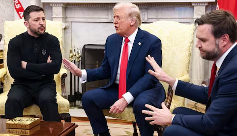 Casa Blanca niega “emboscada” a Zelensky; lo culpa del enfrentamiento verbal contra Trump y Vance