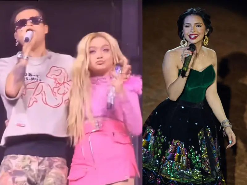 Karol Sevilla se burla de la Ángela Águilar: ‘Ah no, ¡me van a demandar!’