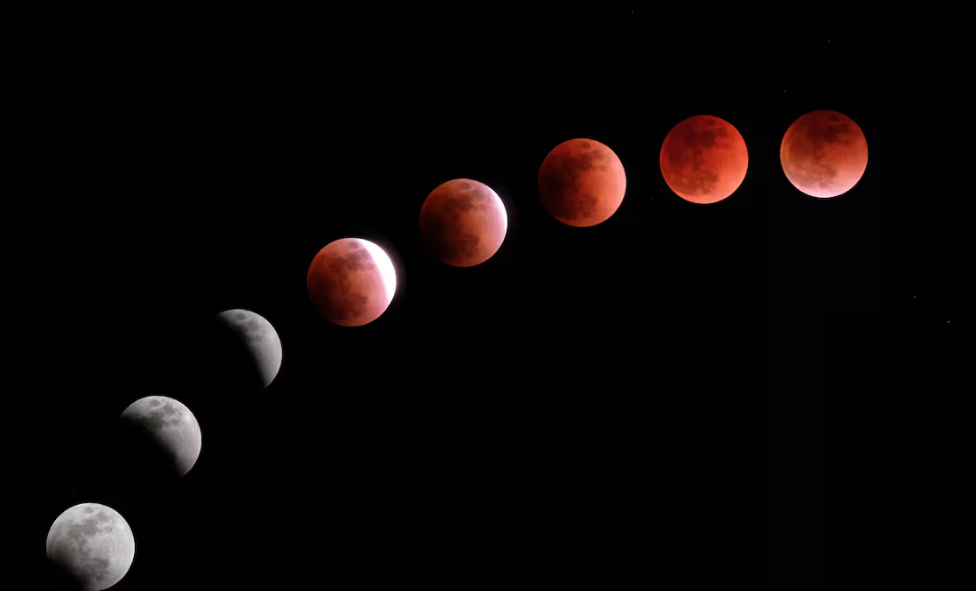 Eclipse Lunar 2025 en México; así serán las diferentes fases del fenómeno astronómico