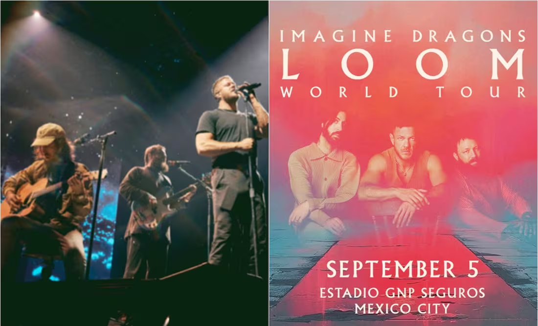 Imagine Dragons anuncia concierto en la Ciudad de México