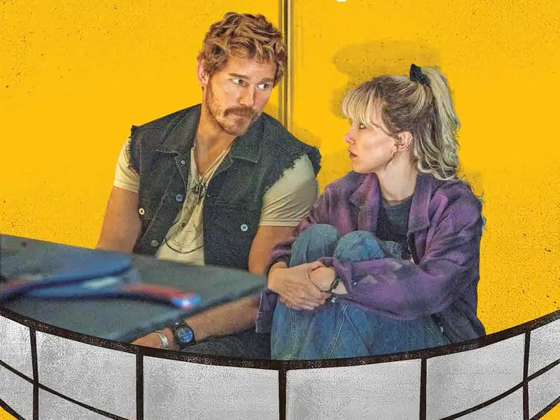 Chris Pratt y Millie Bobby Brown en «Estado Eléctrico», la nueva cinta de los hermanos Russo