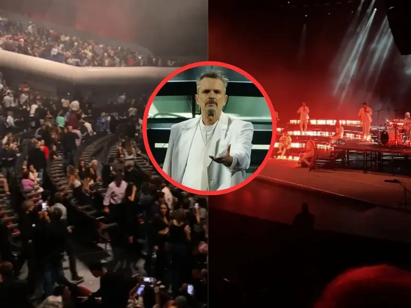Suena Alerta Sísmica durante el concierto de Miguel Bosé en el Auditorio Nacional, CDMX