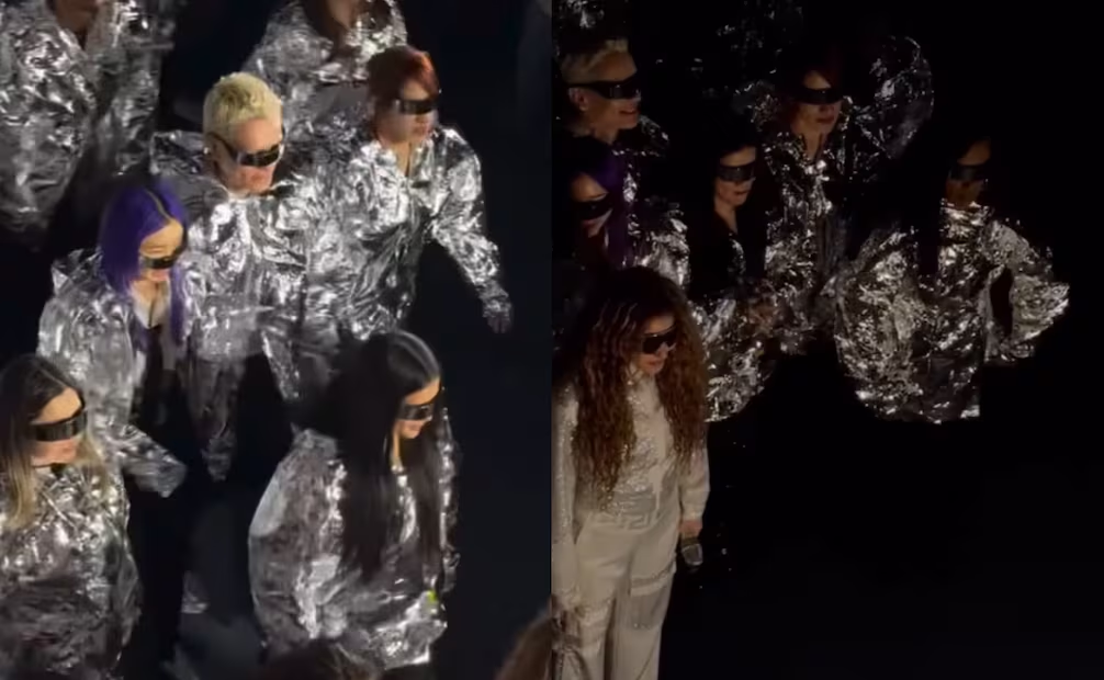 Kunno y Chingu Amiga, entre los influencers que caminaron con Shakira en su concierto de CDMX