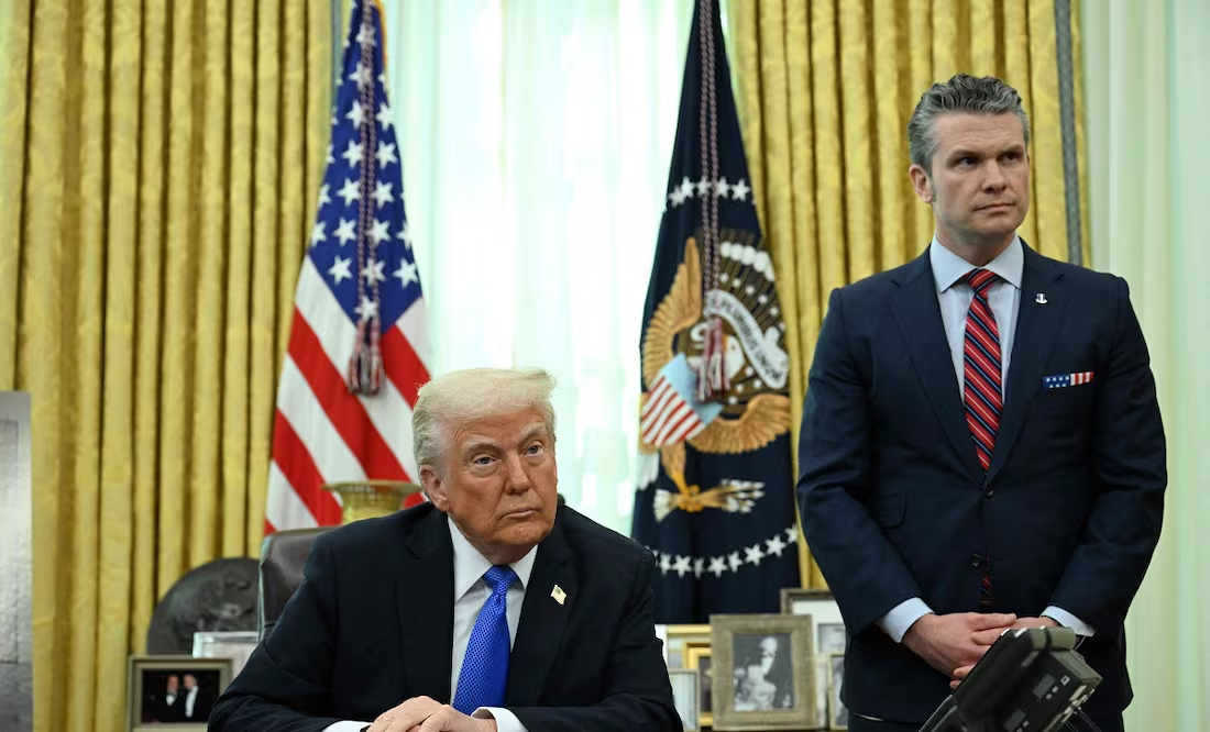 Trump reitera que impondrá aranceles en abril; puede haber “flexibilidad”, dice