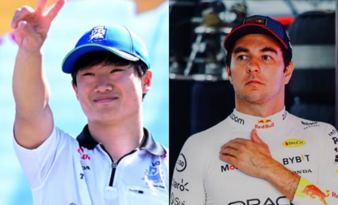 Checo Pérez no quería a Tsunoda en Red Bull