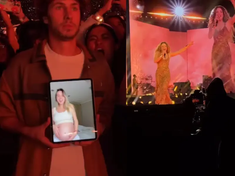 Lele Pons asistió al concierto de Shakira en CDMX por videollamada