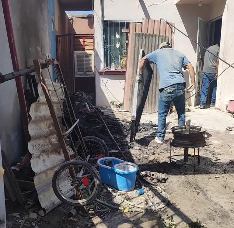 Fogata mal apagada casi provoca tragedia