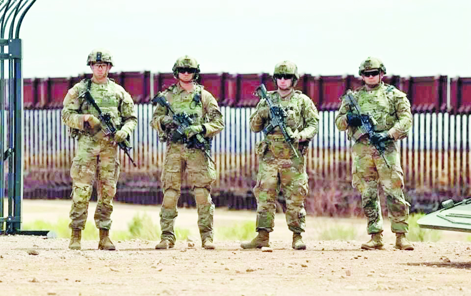 Además, EU autoriza a Ejército tomar control en frontera Sur