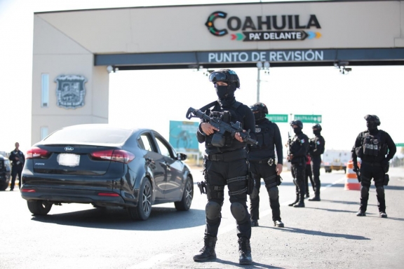 Se mantiene blindaje en límites de Coahuila