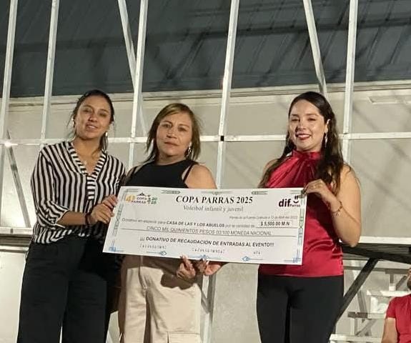Solidarias deportistas con Casa de las y los Abuelos