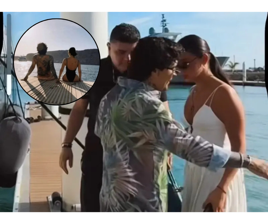 Ángela Aguilar y Nodal comparten foto romántica, pero desatan polémica por «Photoshop»