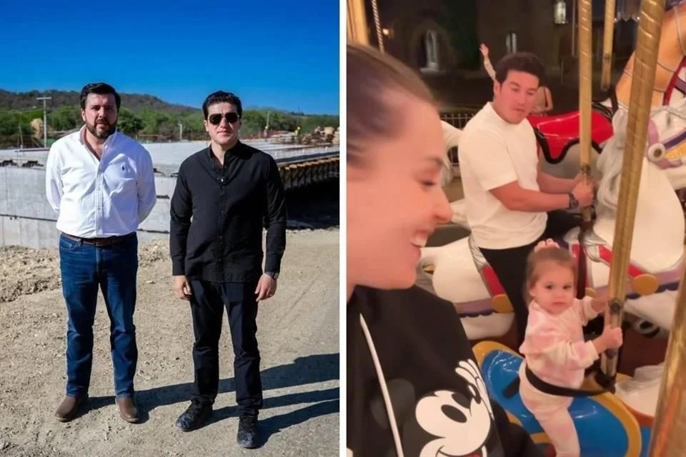 Samuel García en Disney mientras su equipo presume recorrido de trabajo
