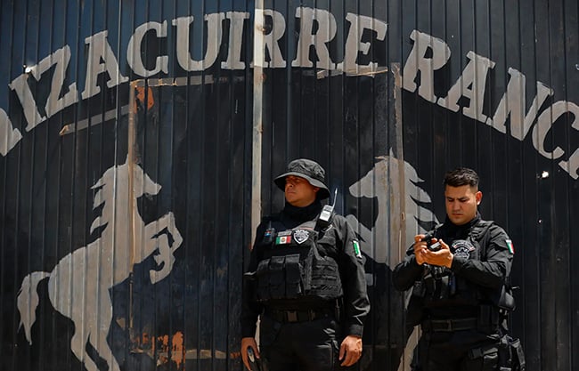 Vinculan a 10 hombres por Rancho Izaguirre