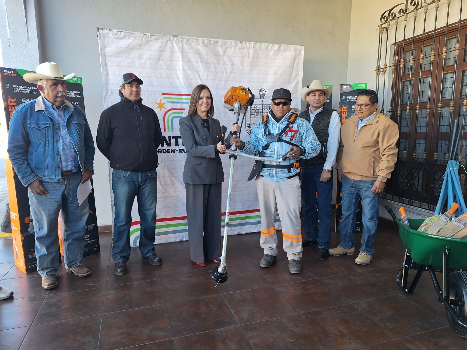 Frontera avanza con orden y rumbo: Sari