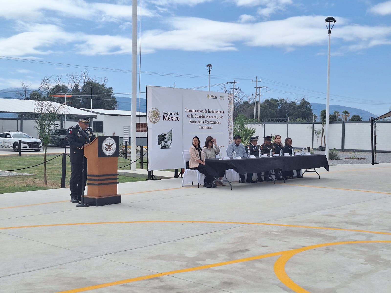 Inauguran la Compañía 187 de Guardia Nacional