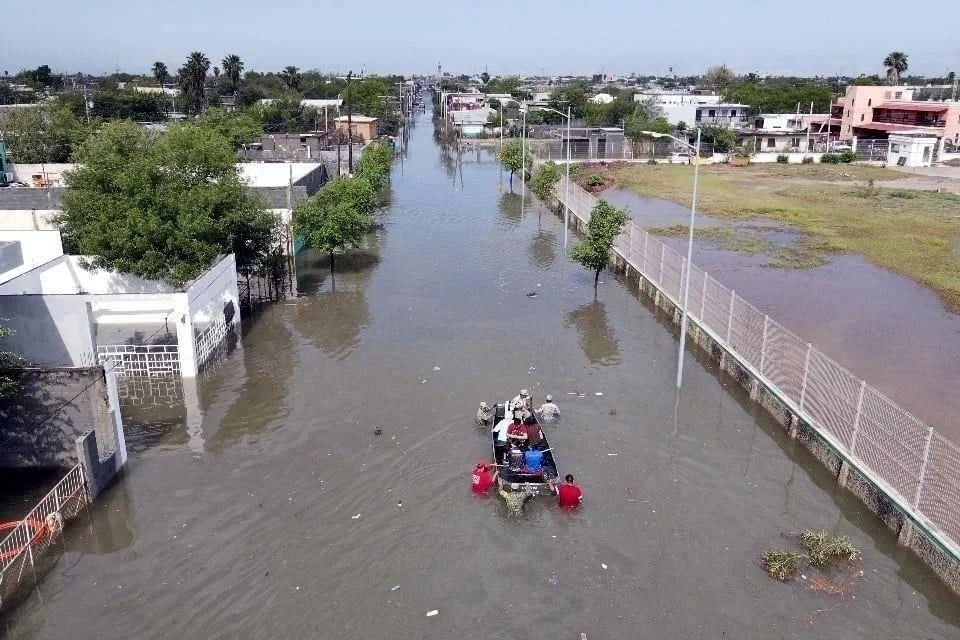 Suman tres muertes por inundaciones en Reynosa
