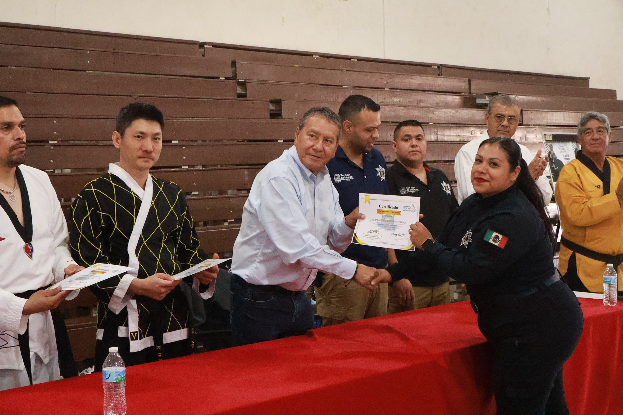 Refuerza Óscar Ríos capacitación policial