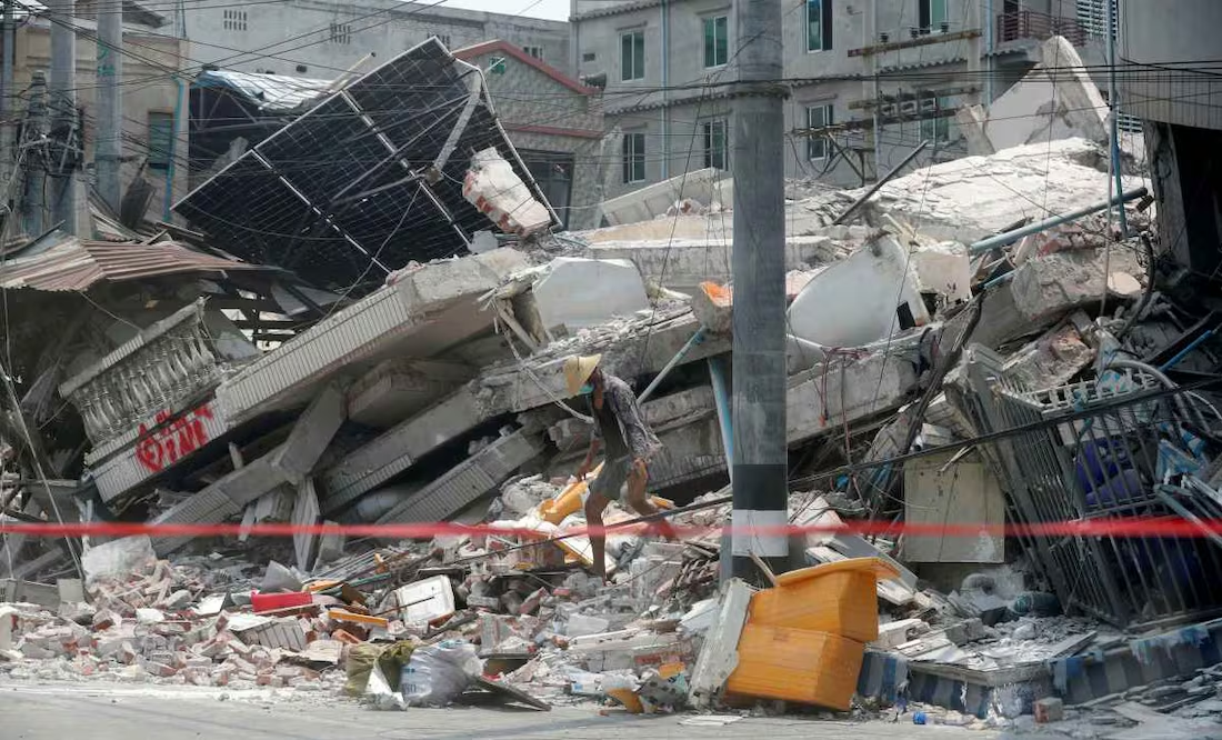 Guerra en Myanmar complica asistencia tras terremoto; sismo causó devastación «abrumadora»