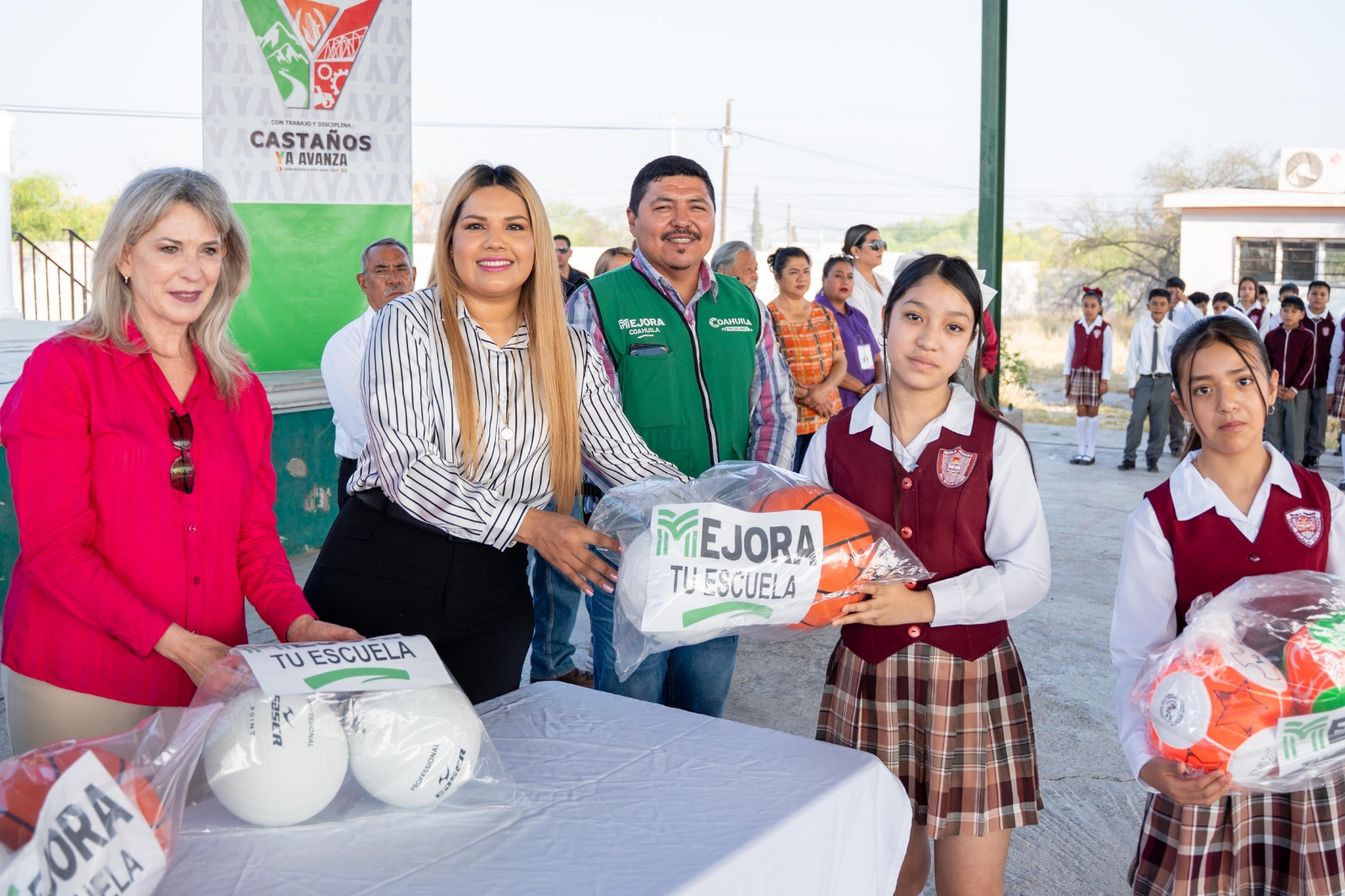 Educación y deporte prioridades del Gobierno Municipal de Castaños