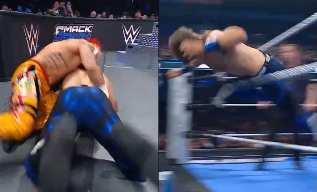 El luchador mexicano Rey Fénix rescata a su rival de riesgosa caída; lo salva de posible lesión