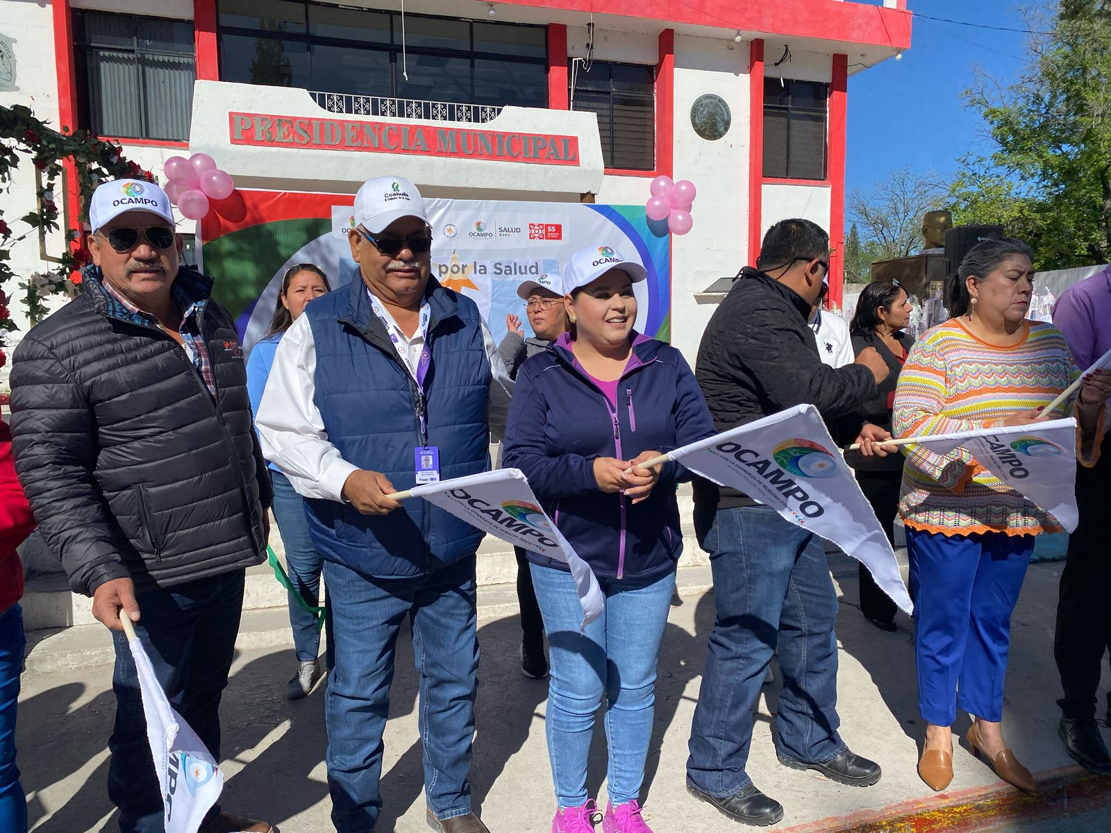 Ocampo arranca la semana con energía en la Carrera por la Salud