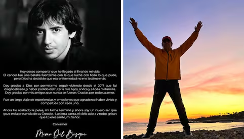 Memo del Bosque; esta fue la última publicación del productor en Instagram antes de fallecer