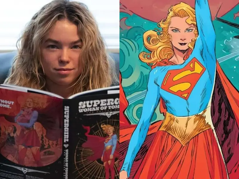 ¡Milly Alcock con traje de Supergirl! Filtran vistazo de nueva película
