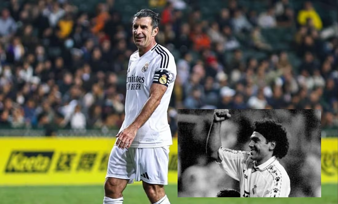 Luis Figo sobre Hugo Sánchez; «Es de los mejores delanteros de la historia»