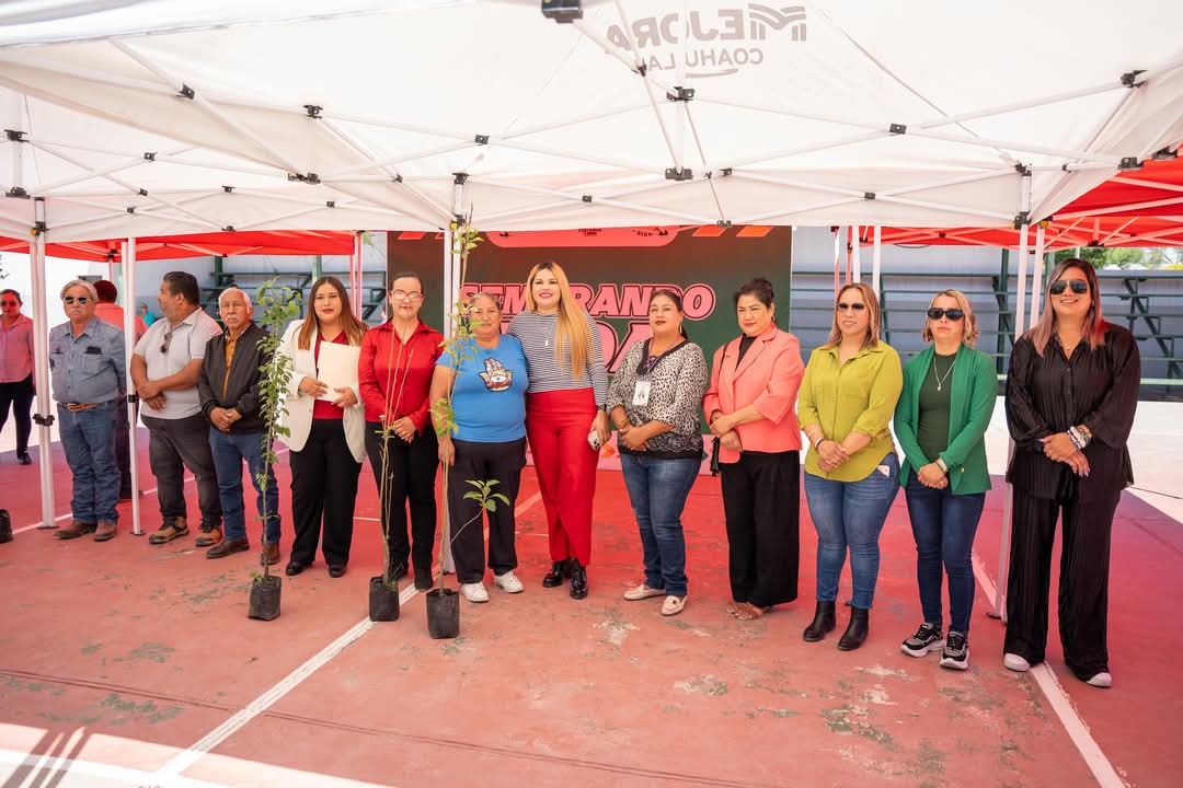 Inicia Yesica programa “Sembrando Vida” en Castaños