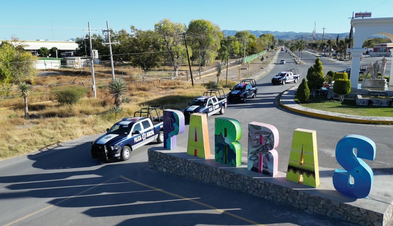 Prioriza Parras seguridad de su población y visitantes con diversos operativos