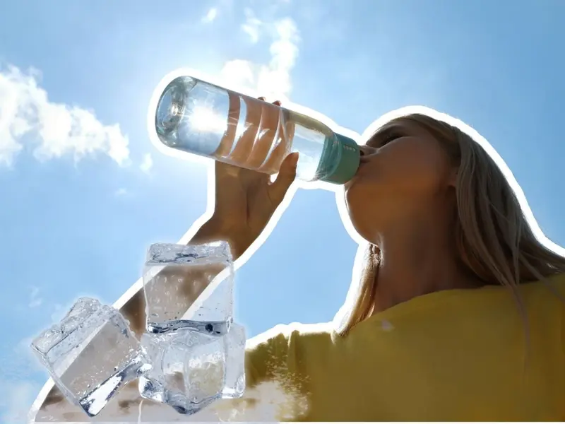 Esto le pasa a tu cuerpo si tomas algo muy frío con calor extremo