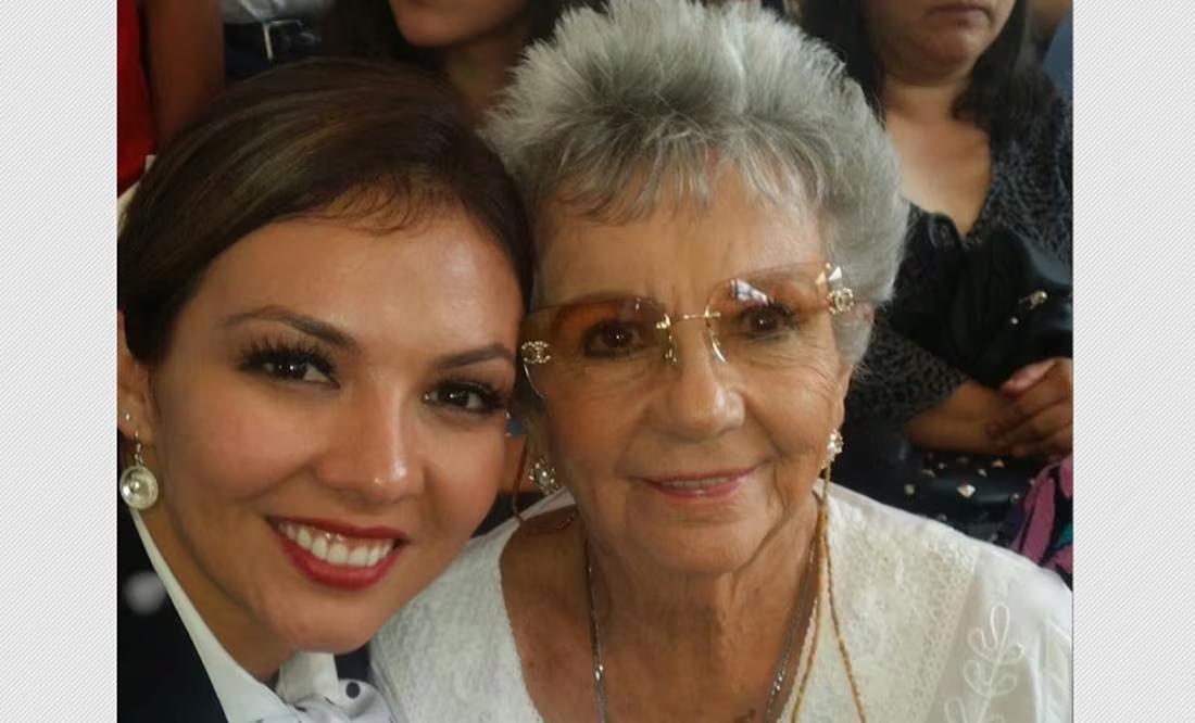 Nieta de Pedro Infante despide con amor a su abuela Lupita Torrentera