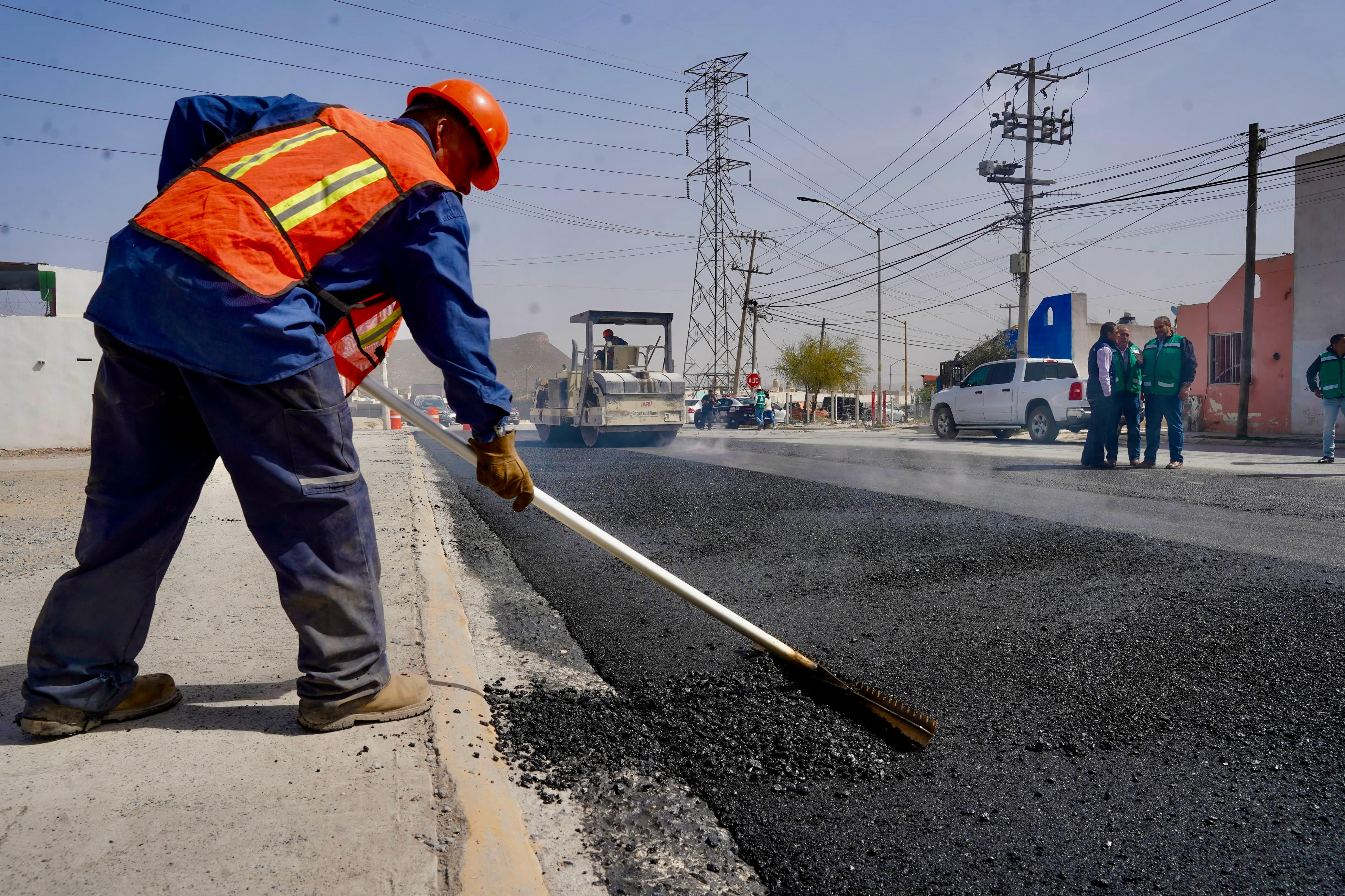 Mejoran vialidades en Ramos Arizpe