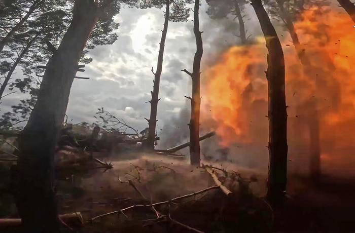 Rusia lanza casi 150 drones explosivos contra Ucrania