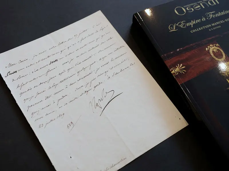 Subastan carta Napoleón sobre el arresto del papa Pío VII; fue vendida en más de 26 mil euros