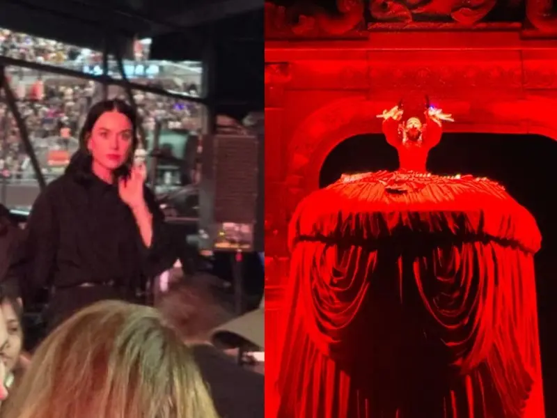 Katy Perry acude al concierto de Lady Gaga en CDMX