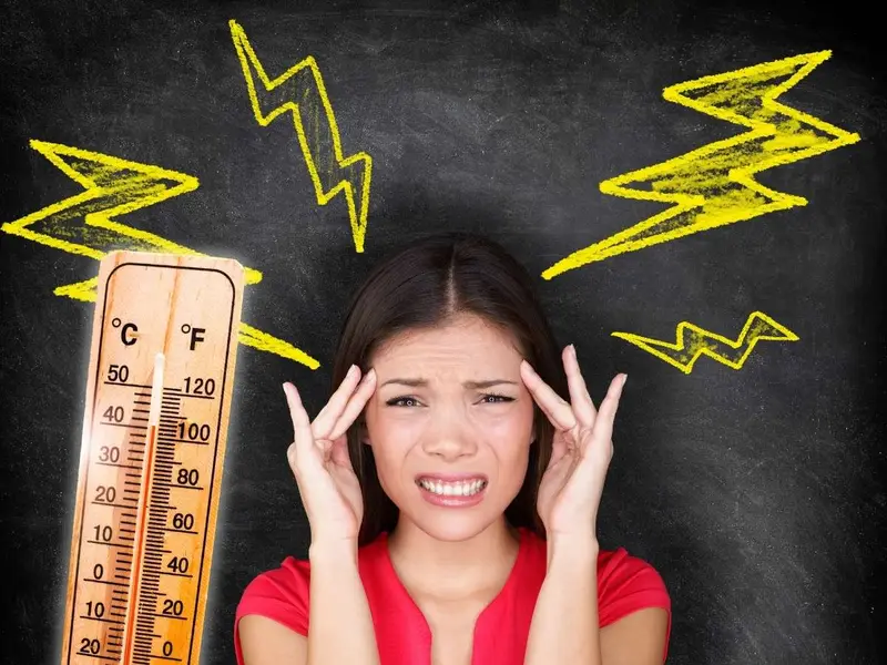 ¿Por qué te duele la cabeza por las tardes con calor?