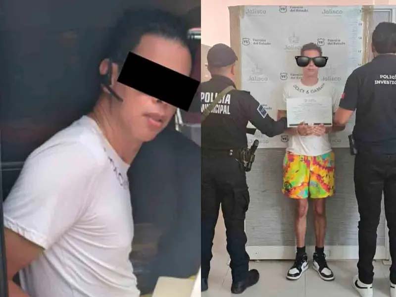Detienen a Alex Marín por trata de personas en Jalisco