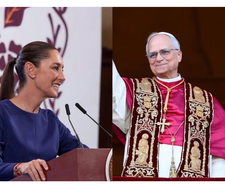 Sheinbaum invitará al papa León XIV a México; «vamos a tener buena relación», asegura