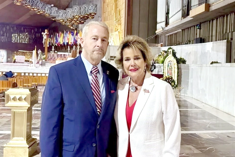 Visita nuevo Embajador de EU Basílica de Guadalupe