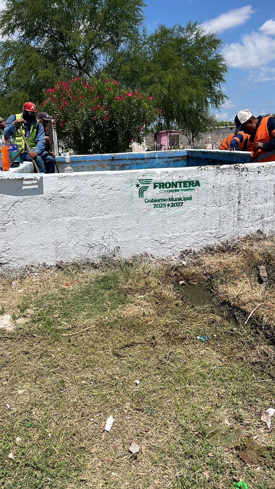 Aseguran en Frontera la seguridad en panteones