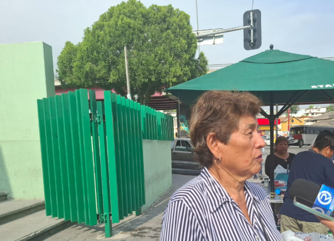 “No aguanté ni 5 minutos  adentro”, relata paciente
