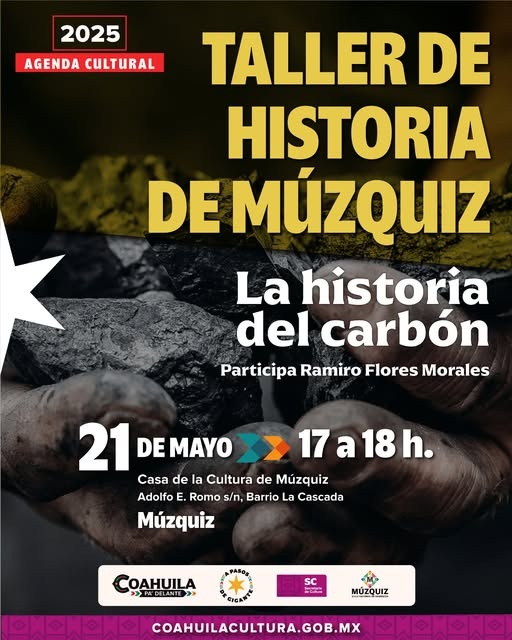Invitan al Taller de Historia de Múzquiz