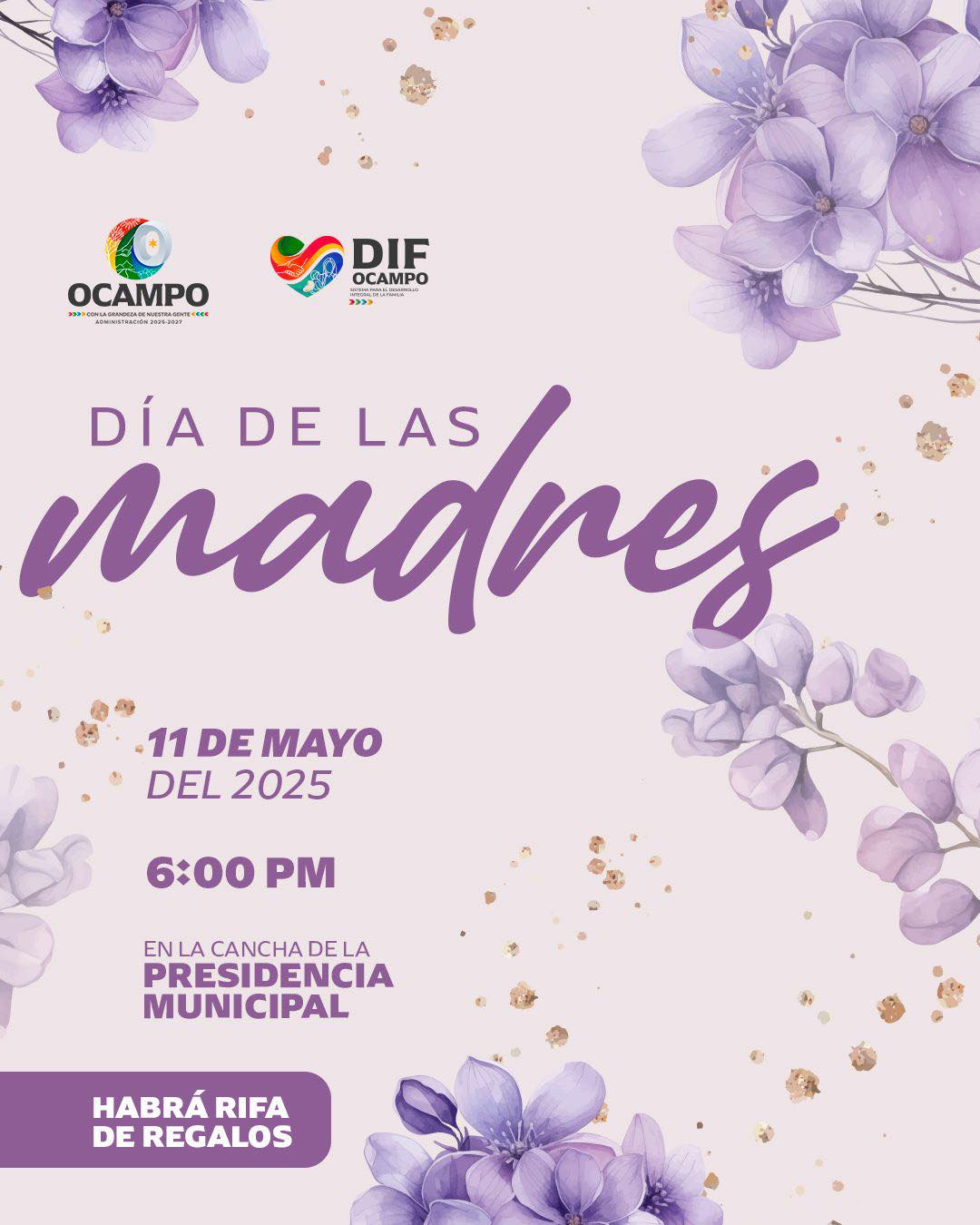 Organiza Ocampo gran festejo para las madres