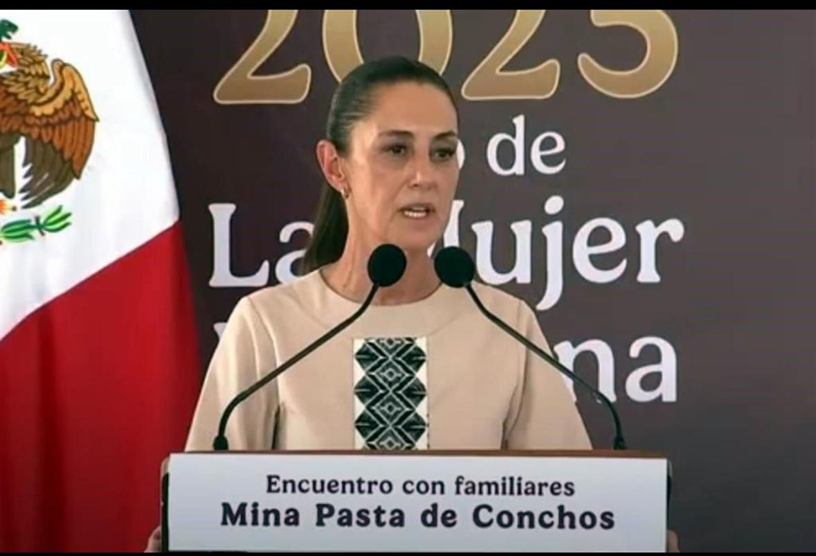 Suman 21 mineros hallados: Claudia  